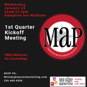 MAP 1st Qtr Kickoff @ Hampton Inn Madison